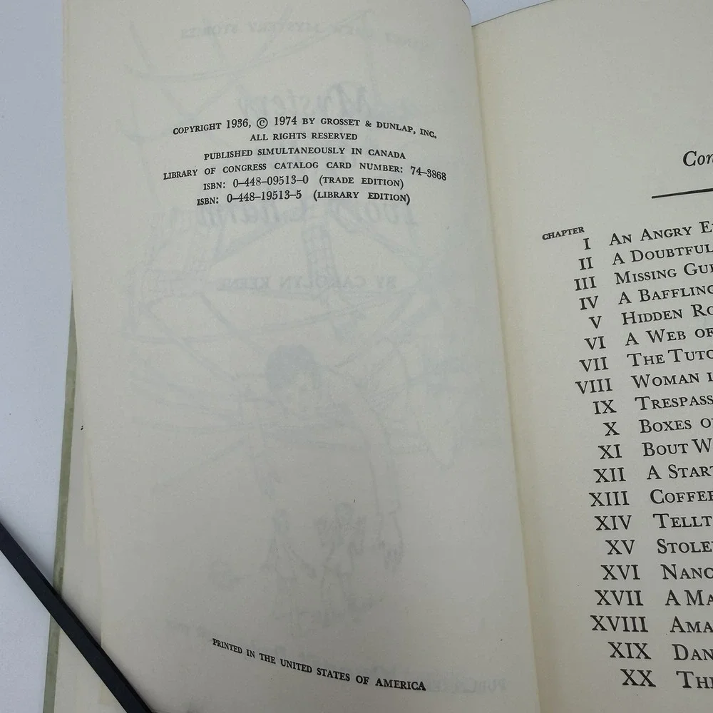 The Mystery Of The Ivory Charm‎ - Nancy Drew #13 - Carolyn Keene 1974